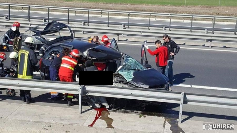 Doi morți în urma unui accident pe Autostrada A1