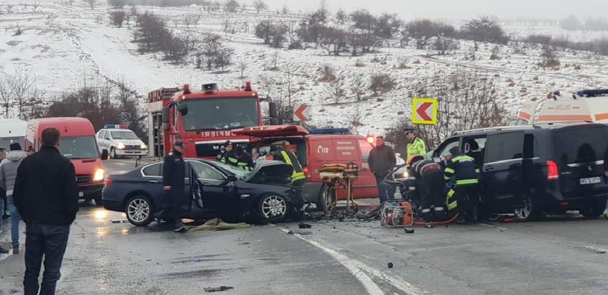 Accidentul de lângă Cluj: tatăl mort, iar mama și copilul de 1 an au nevoie de sânge