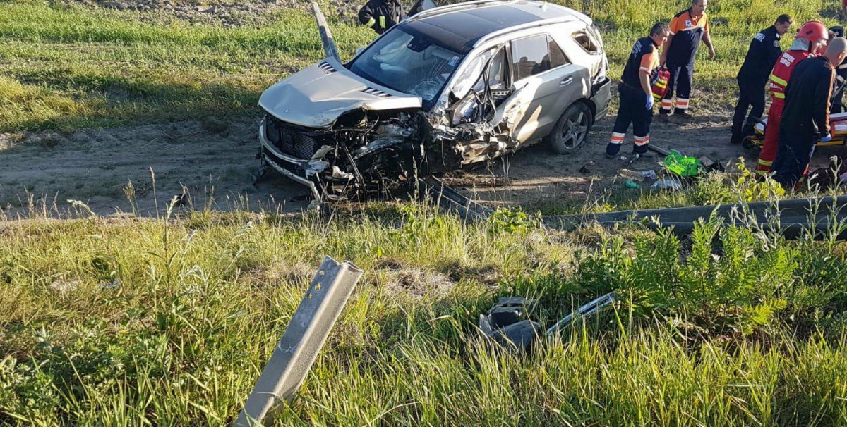 VIDEO Avocatul Ucă, în urma accidentului mortal de la Dridif: “Dacă nu eram într-o mașină foarte tare, eram morți“