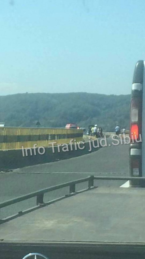 Autoaccident pe centura Avrigului. I s-a făcut rău la volan