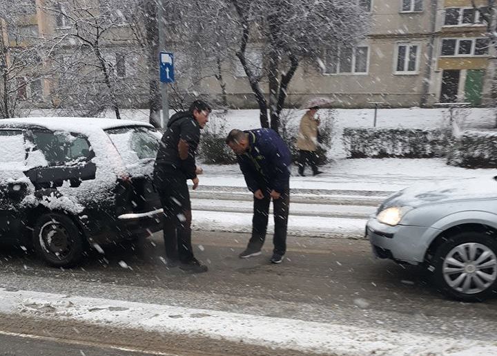 Primăria Sibiu: Sunt șapte pluguri pe drumurile din oraș