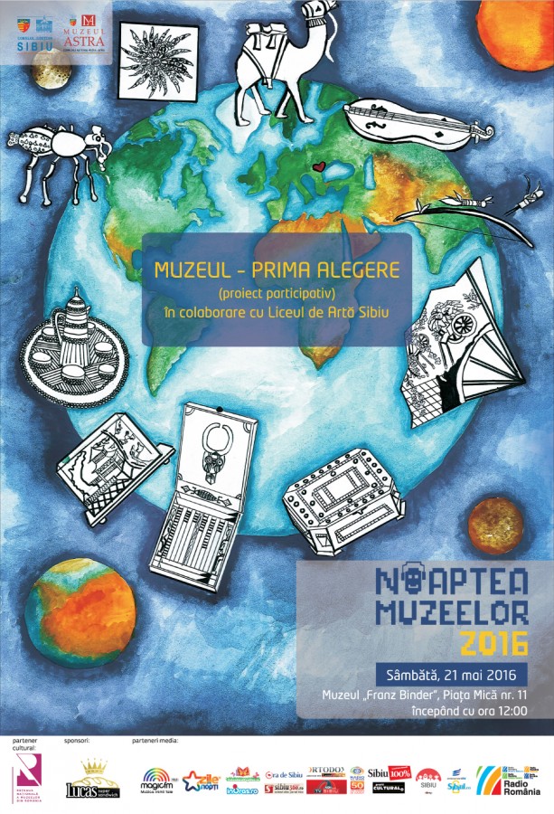 „Muzeul-prima alegere”, un proiect destinat elevilor de la Liceul de Artă