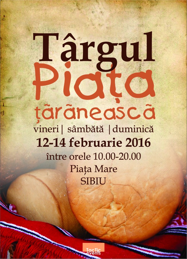 Piața Mare devine Piața Țărănească