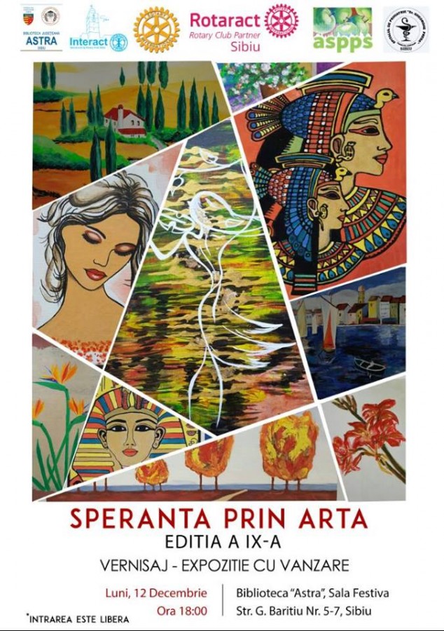 Speranță prin artă pentru bolnavii cu afecțiuni psihice