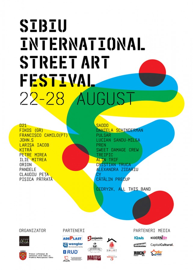 „Învață să zbori”, tema celei de-a doua ediții a Sibiu International Street ART Festival