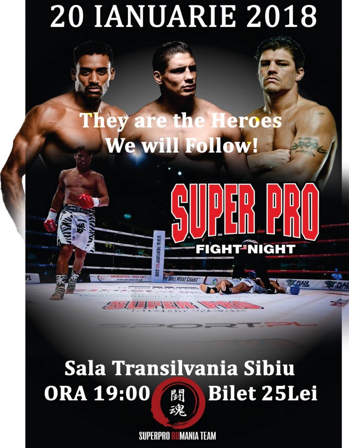 Cei mai buni luptători vin la Sala Transilvania, la FIGHT NIGHT