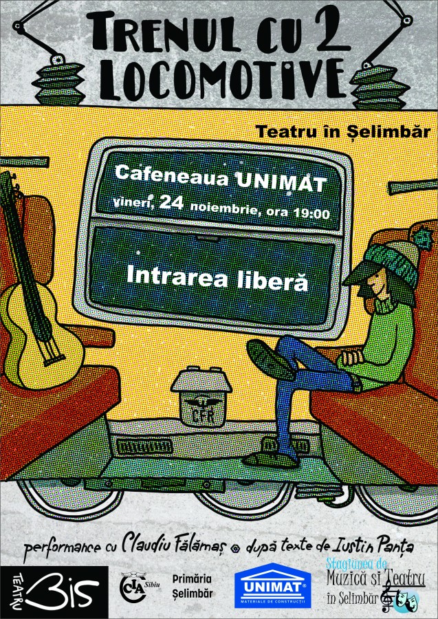 Teatru în Șelimbăr - „Trenul cu 2 locomotive”