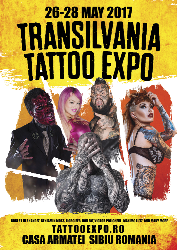 Transilvania Tattoo Expo 2017 - 26-28 mai