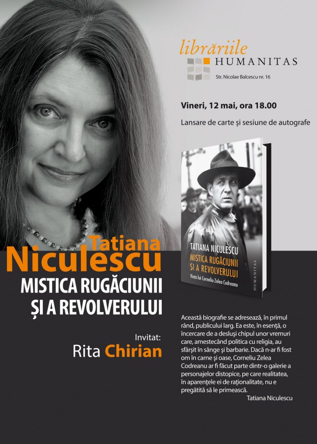 Tatiana Niculescu le dă întâlnire sibienilor la Librăria Humanitas