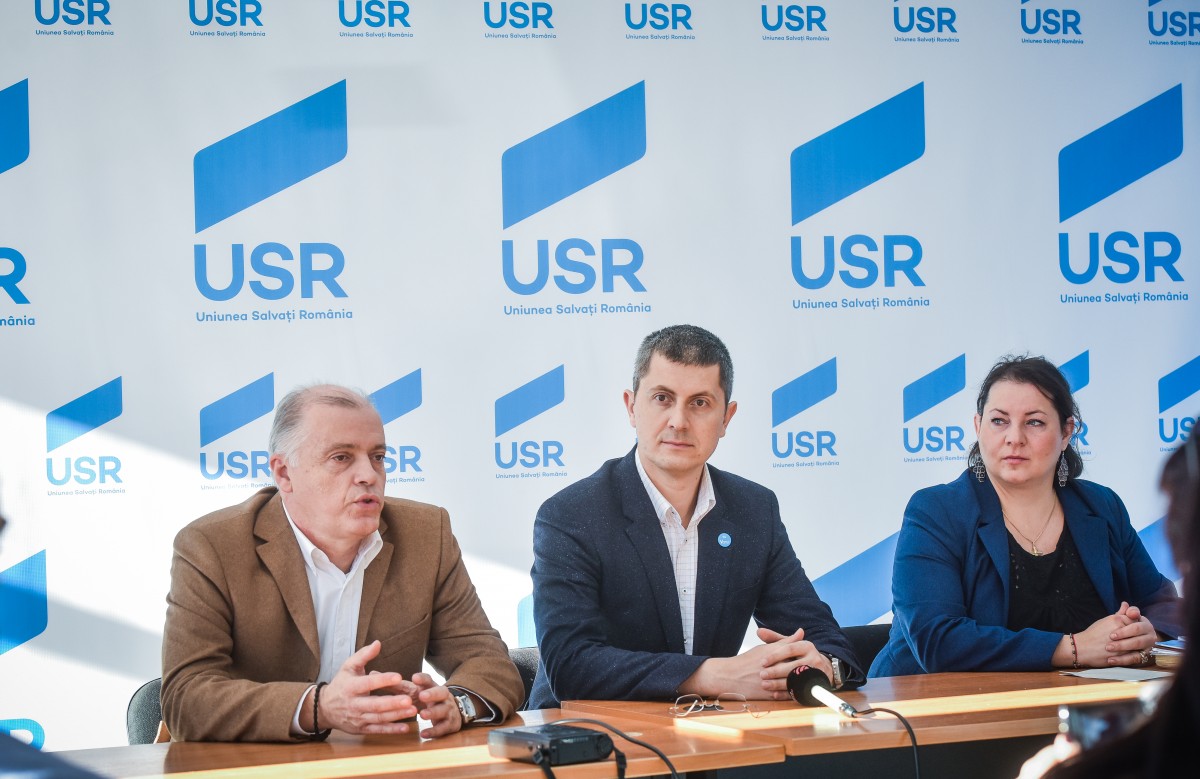 USR: Suntem al treilea partid în Sibiu