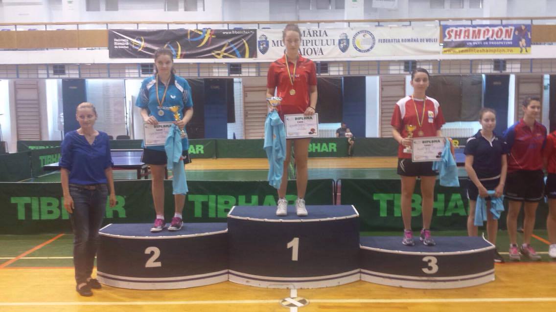 Andreea Dragoman, cea mai bunӑ la top 12 junioare din România