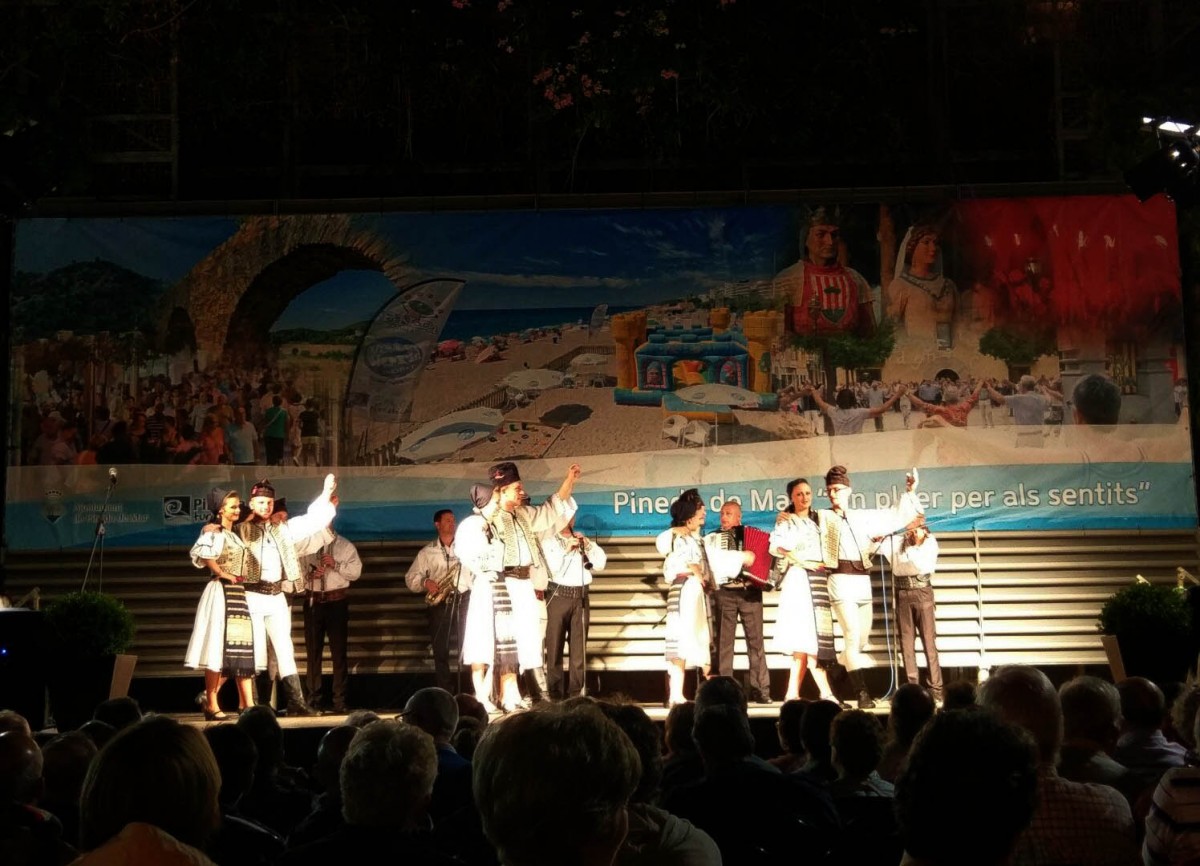 Studenții sibieni, pe scena din Barcelona