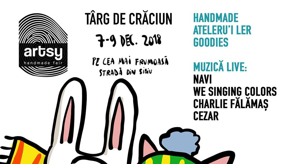 Artsy – Târg de Crăciun pe cea mai frumoasă stradă din Sibiu