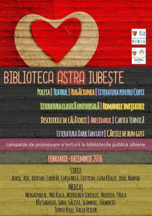 Biblioteca Astra ne invită să ne cunoaștem prin lectură