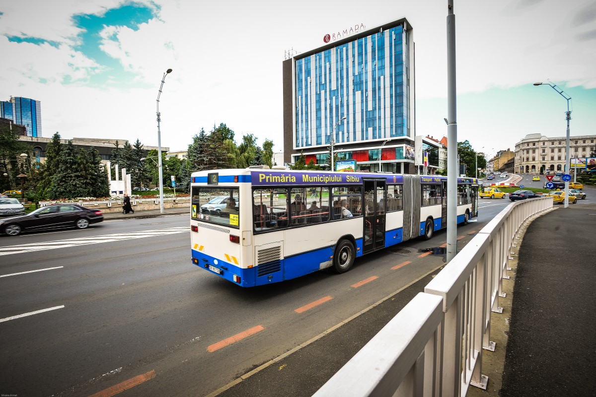 BERD acordă Primăriei Sibiu un împrumut de 65,7 milioane de lei pentru achiziţia a 50 de autobuze noi