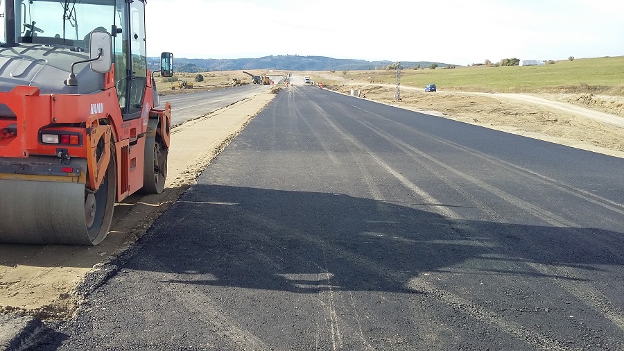 Autostrada dintre Săliște și Cunța, aproape de redeschidere: ”colegii și-au făcut treaba” | Video și foto