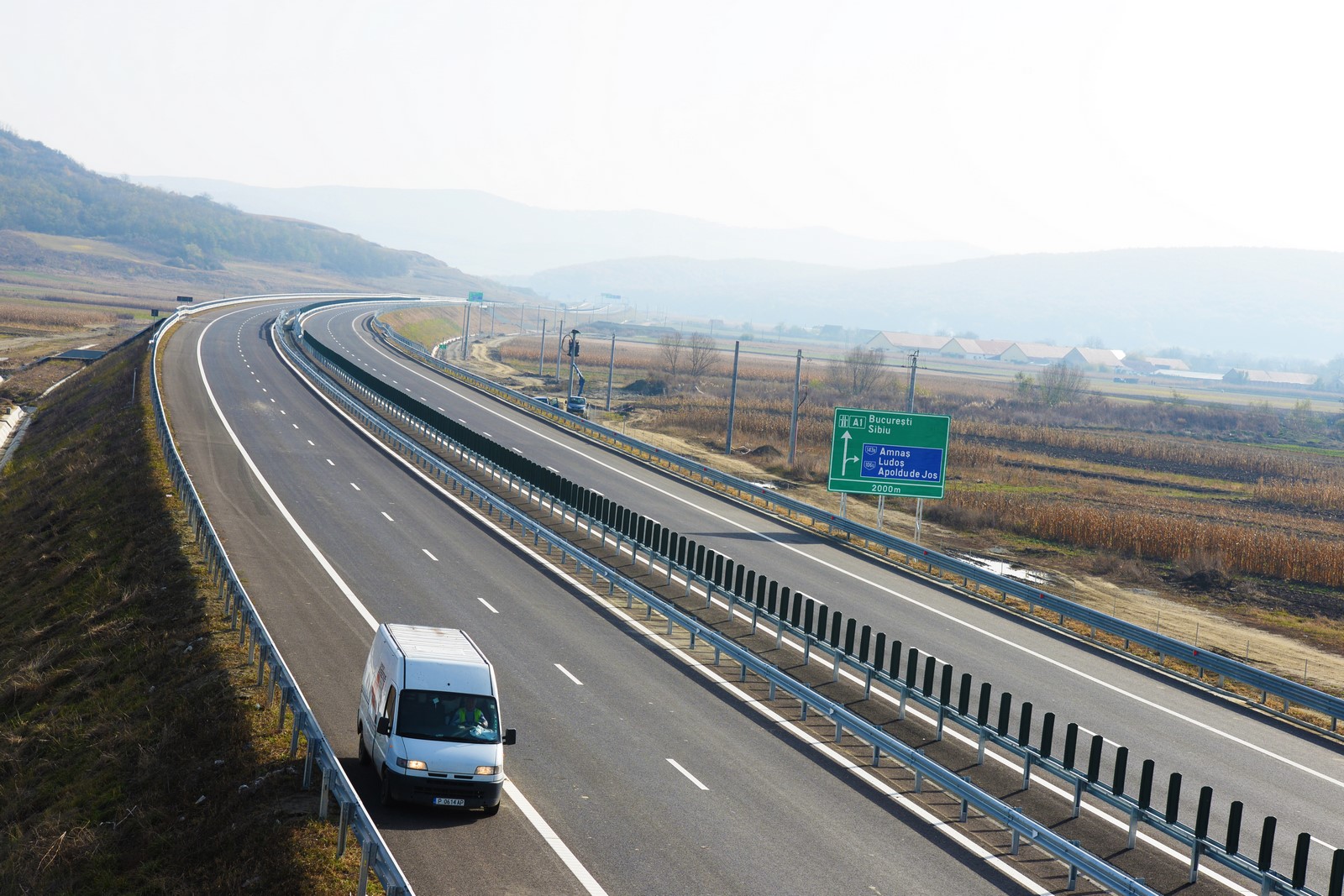 Când va începe construirea unor benzinării moderne pe autostrada Sibiu-Nădlac