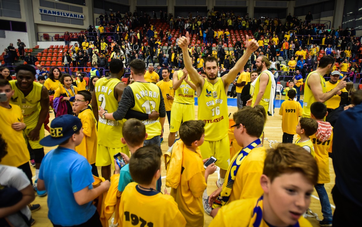 CSU Sibiu a învins echipa din Pitești. „Apărarea a funcționat mai bine ca în alte meciuri”