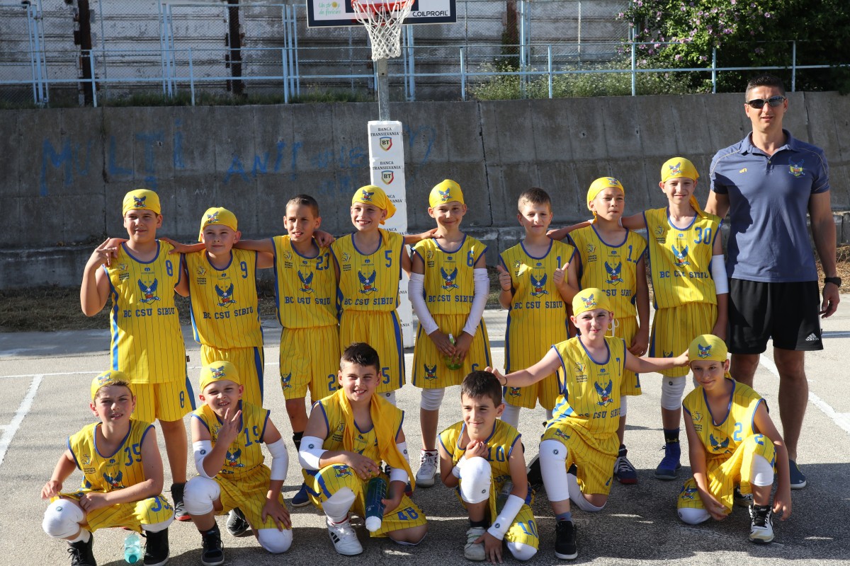 Cei mai mici baschetbaliști ai Sibiului, campioni la Mangalia