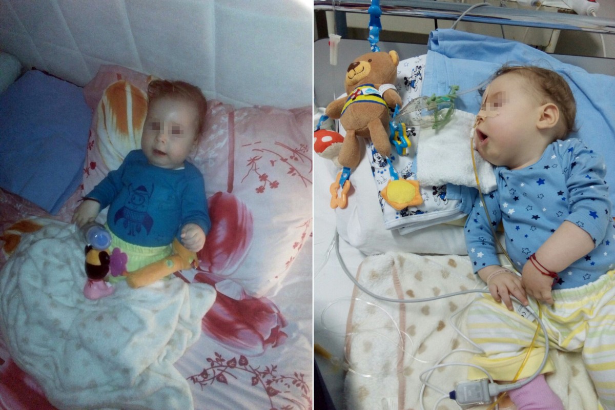 Medici neputincioşi pentru un copil de 7 luni, infectat cu bacterii luate din spitale