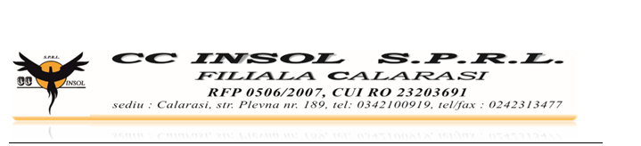 Anunț de licitație