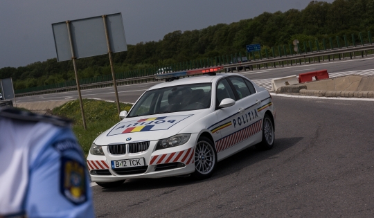 Viteză record la un șofer de pe A3. A primit amendă de peste 4000 de lei
