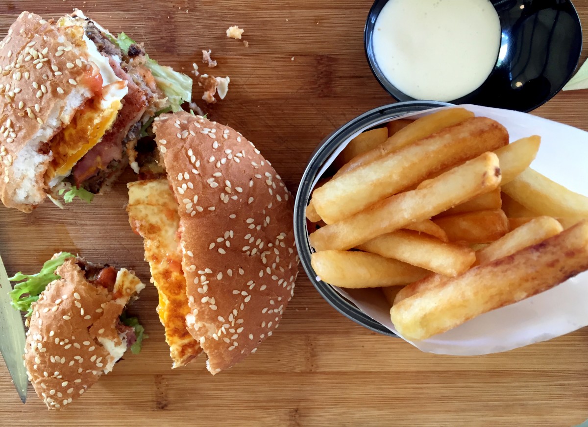 Acasă la burgerii de 9.95
