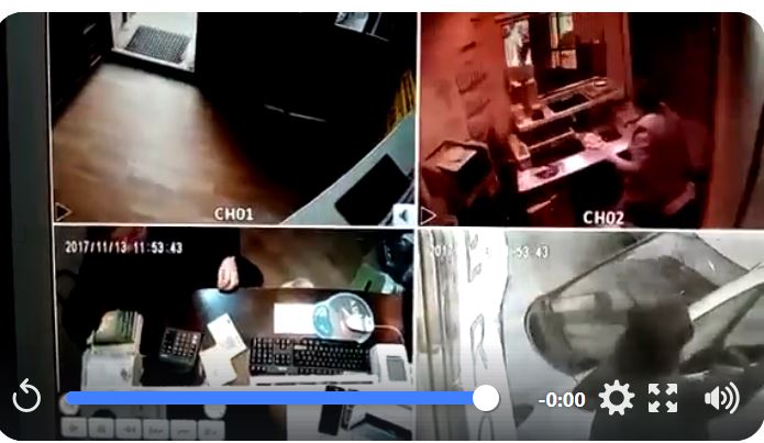 VIDEO cu jaful de la casa de amanet. A durat 12 secunde