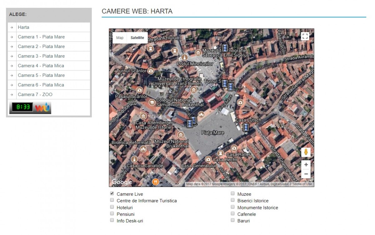”Big Brother”-ul public din Sibiu a primit un upgrade și are o cameră în plus