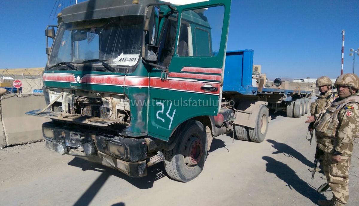 Corespondență din Kandahar: Camion afgan cu numere de Bacău | Video