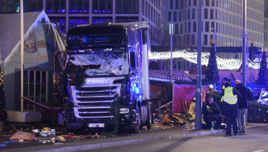 Un român a ratat șansa de a-l prinde pe autorul atacului de la Berlin