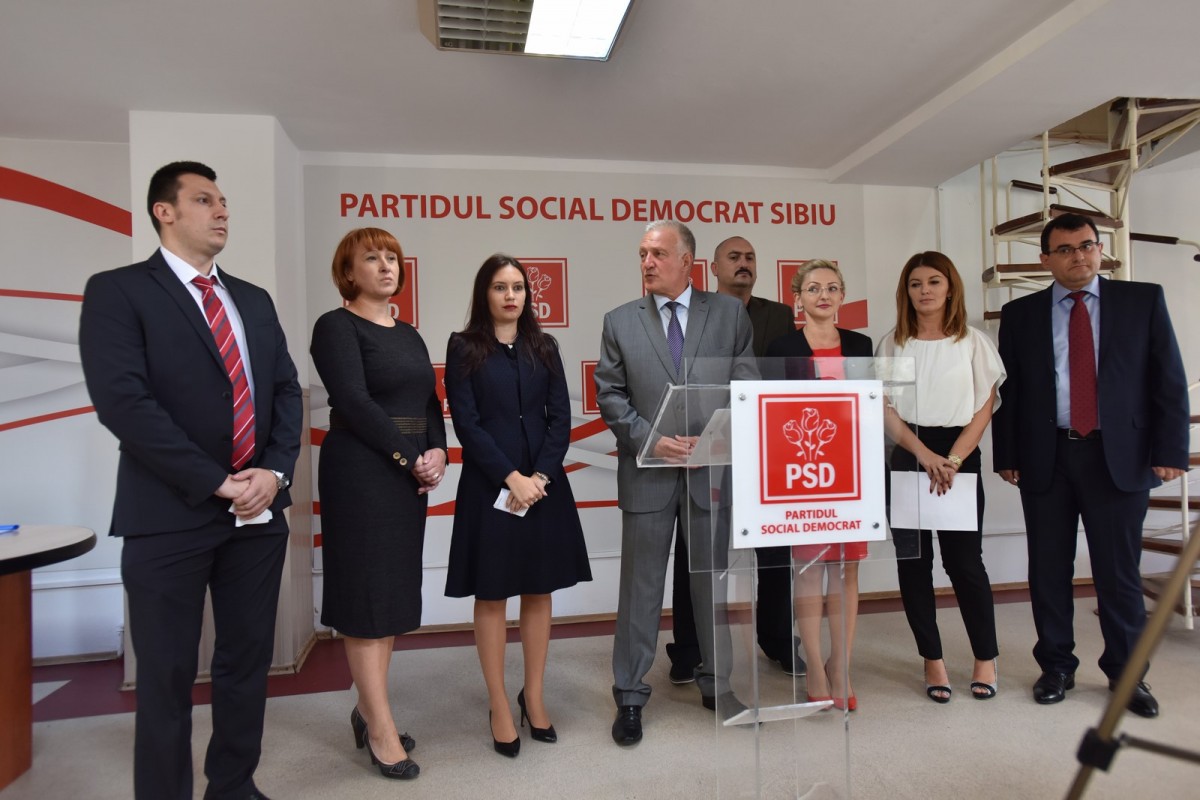 Lista lui Cindrea. Cine sunt candidații care vor reprezenta PSD Sibiu la parlamentare