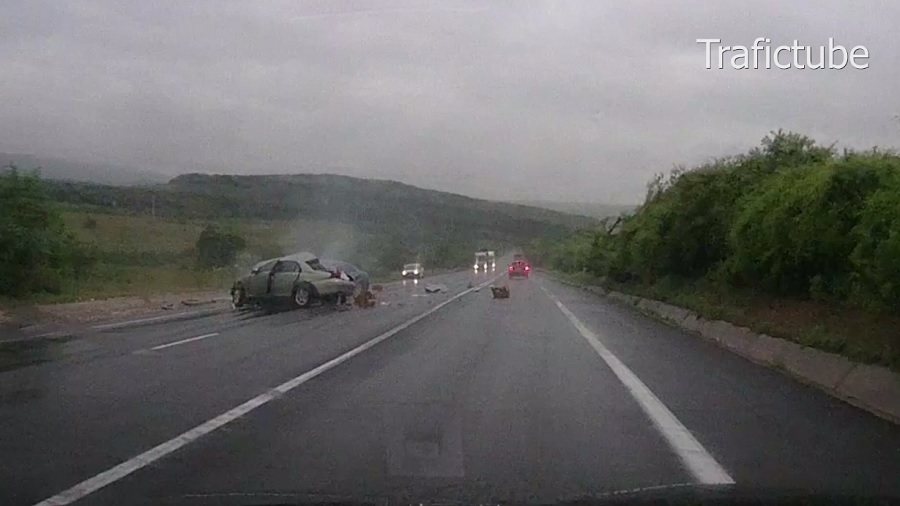 Video | Cum a avut loc accidentul mortal din iunie, de la Apoldu: volan pe dreapta, ploaie, depășiri