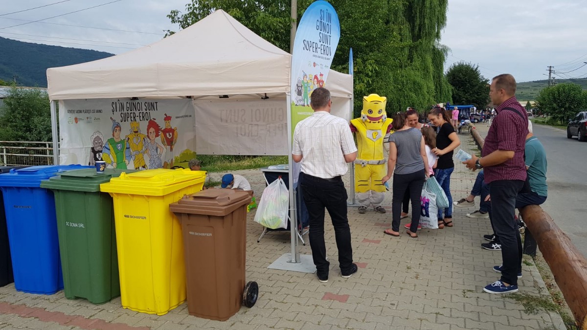 Caravana ”PlăteșteCâtArunci” ajunge luni în Cristian