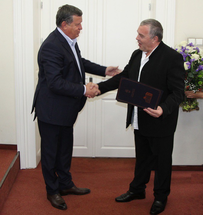 Constantin Chiriac, cetățean de onoare al municipiului Râmnicu Vâlcea