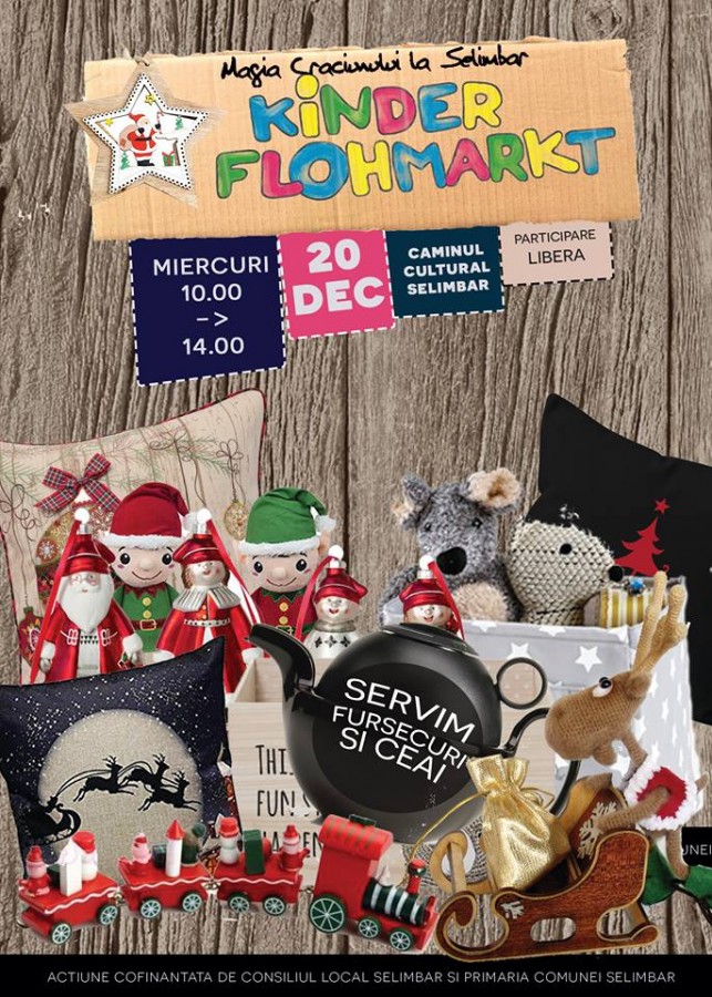 Evenimentele de Crăciun din Șelimbăr: concerte, ateliere pentru copii, târg de jucării, patinoar