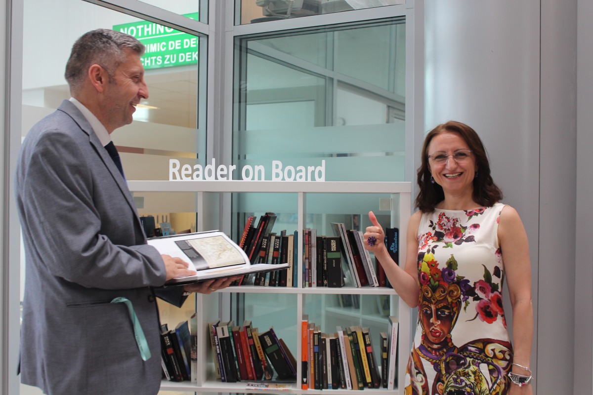 Cititor la Bord împlinește un an. Au beneficiat 4.700 de cititori