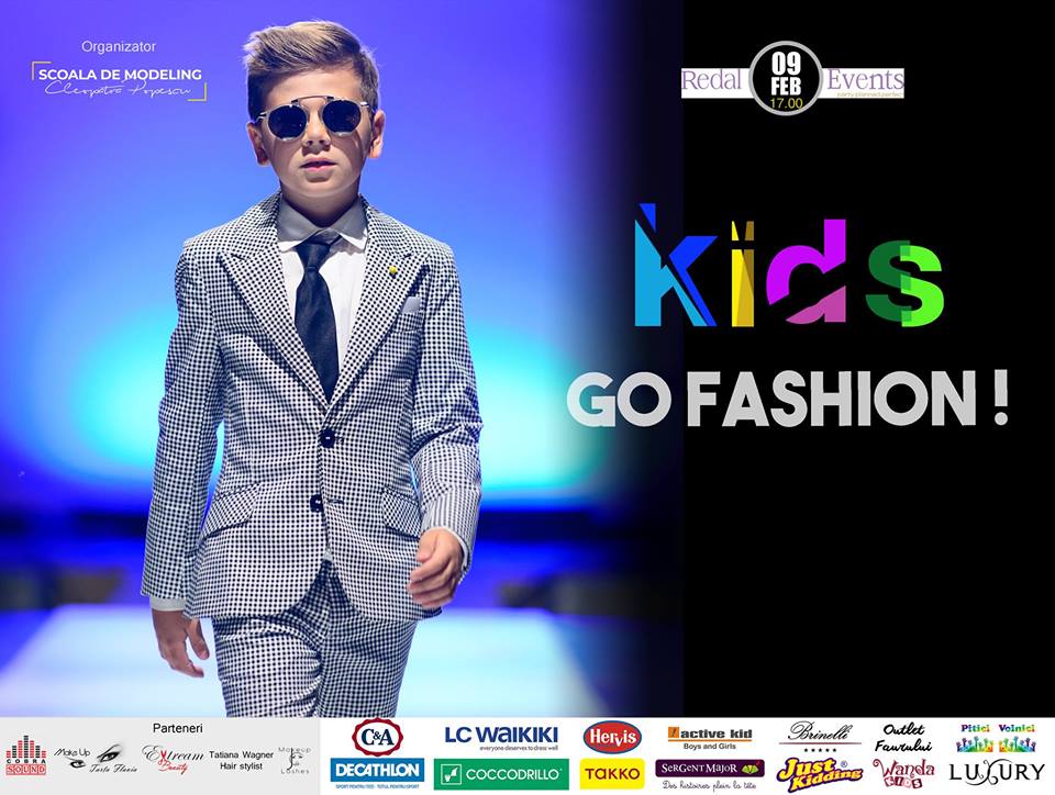Kids Go Fashion: Cele mai mici modele prezintă cele mai în vogă haine, la Sibiu (P)