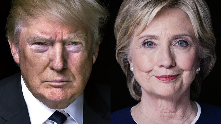ALEGERI SUA: Trump a câştigat în 25 de state şi are susţinerea a 244 de electori. Clinton a obţinut 18 victorii şi 215 electori
