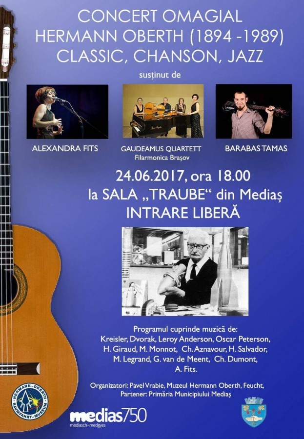 Medieșenii sunt invitați la concert. Intrarea este liberă