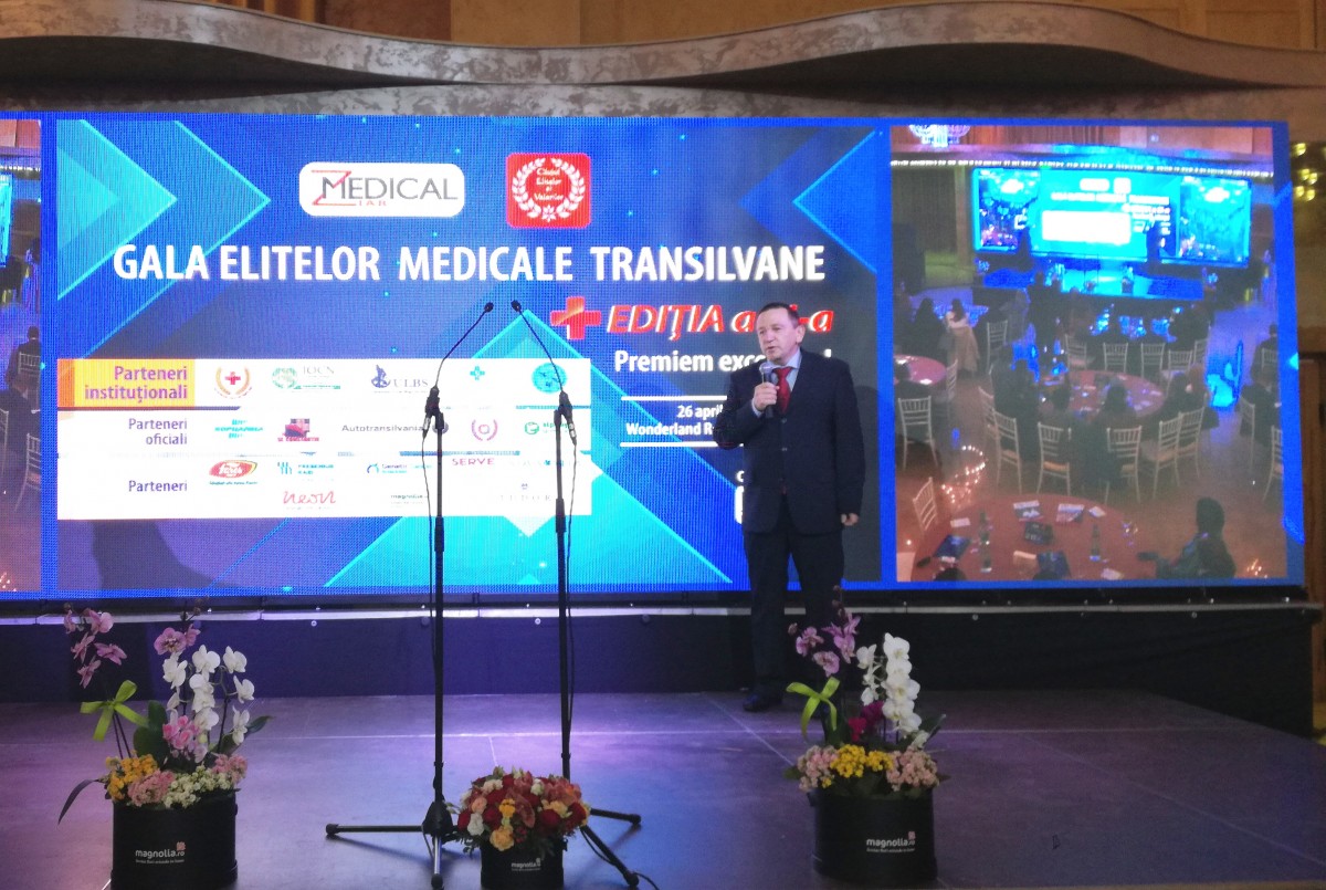Spitalul Județean și Facultatea de Medicină, premiați la Gala Elitelor Medicale Transilvane