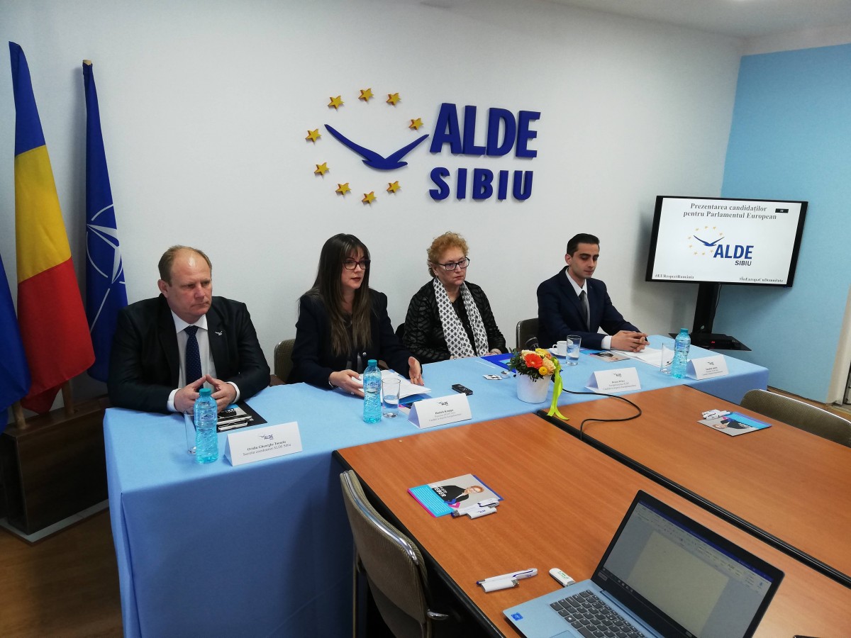ALDE și-a prezentat viziunea pentru europarlamentare la Sibiu: „UE are nevoie de reformare”