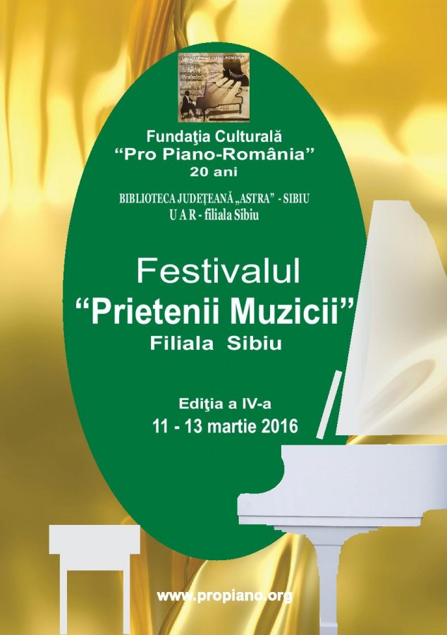 „Prietenii muzicii”, festivalul de pian dedicat copiilor revine la Biblioteca Astra
