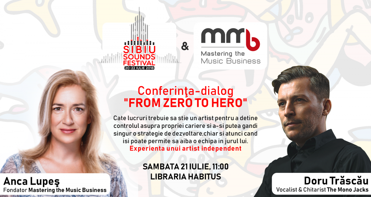 Conferința Mastering the music Business powered by Sibiu Sounds