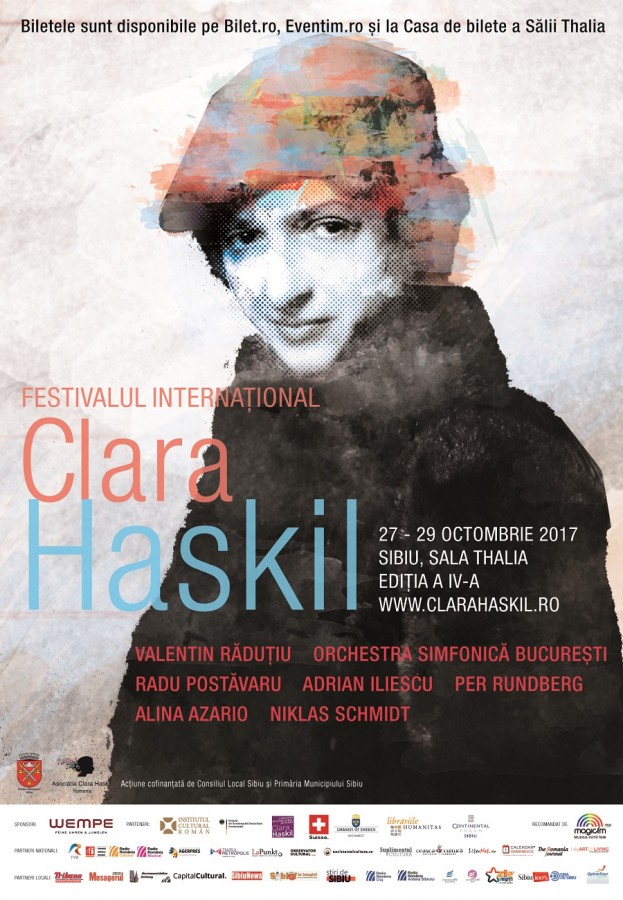 Muzicieni de top vor încânta Sibiul în cadrul celei de-a IV-a ediții a Festivalului Internațional Clara Haskil!