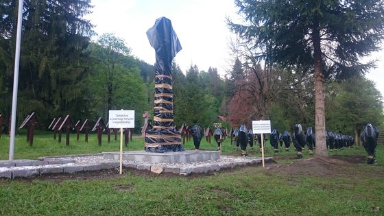 Cruci acoperite cu saci de plastic în Cimitirul din Valea Uzului. Fost președinte: „Arată primitivism”