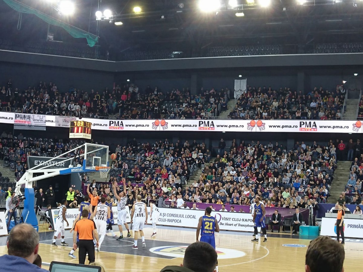 BC CSU Sibiu pierde primul meci din finala mică. Scor final 94-89