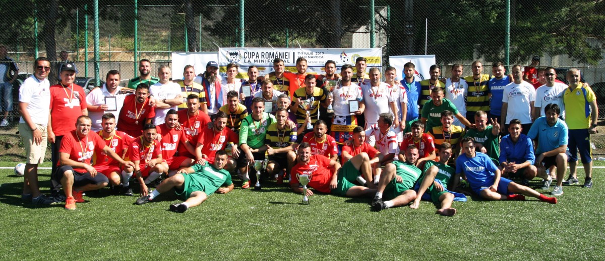 S-au stabilit grupele Cupei României la Minifotbal 2018