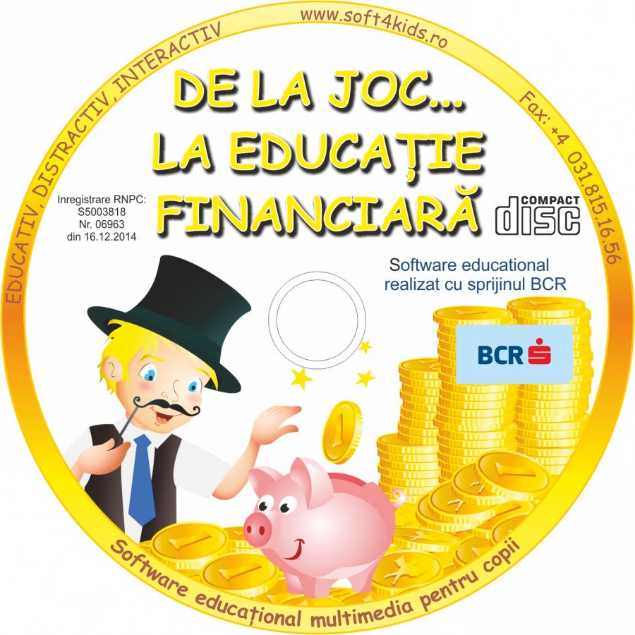 Lecții gratuite de educație financiară pentru preșcolari, la Sibiu