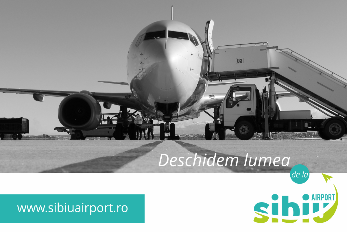 Record: Peste 500.000 de pasageri înregistrați pe Aeroportul Sibiu în 2017